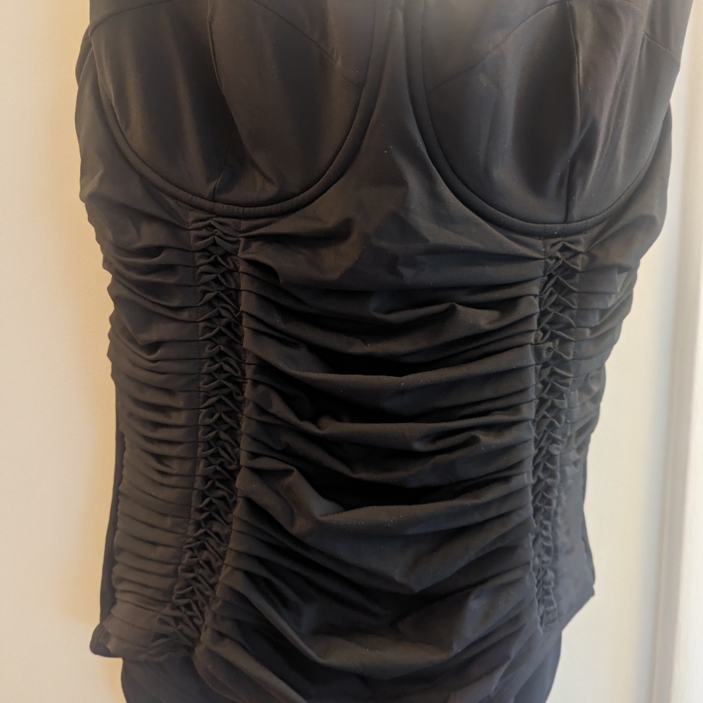 Jantzen one piece black bathing suit